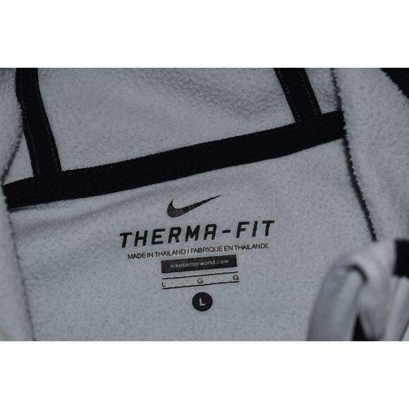 Nike Hoodie Jacket Womens Size Large Therma-Fit Performance With Pockets Gray - Picture 6 of 8